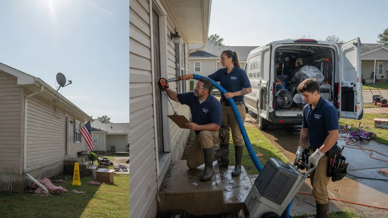 Ceiling Water Damage Restoration in Bangs, TX near me